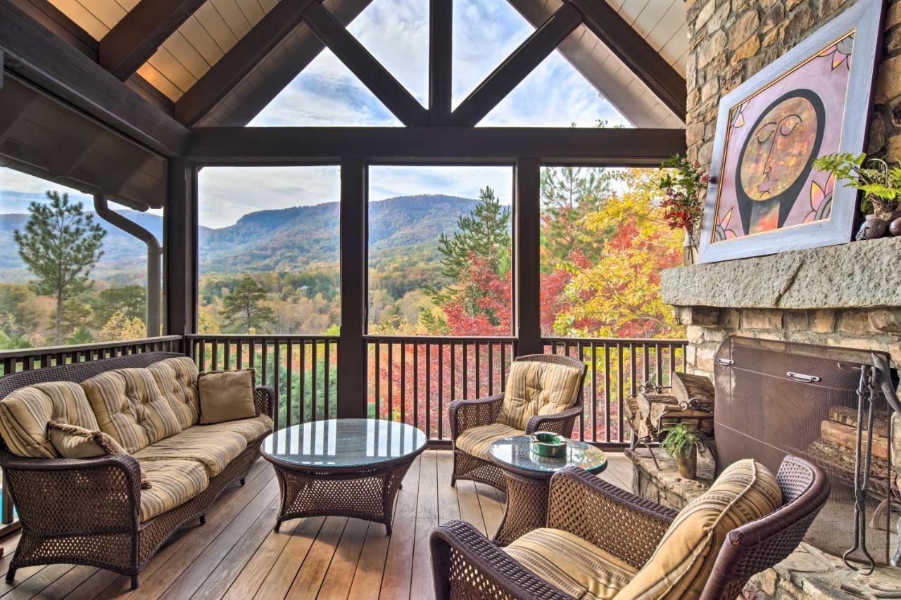 Stunning Mill Spring Home With Mountain Views! Exterior foto